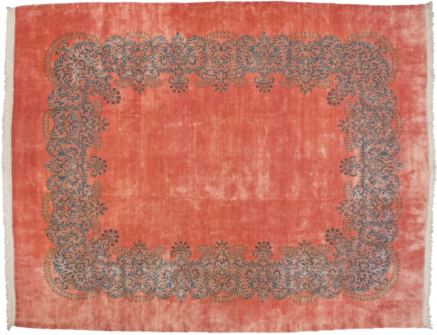 11x14 Vintage Fine Kerman Carpet