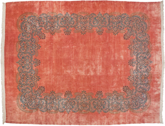 11x14 Vintage Fine Kerman Carpet