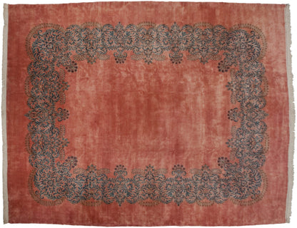 11x14 Vintage Fine Kerman Carpet