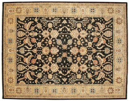 9x11.5 New Pakistani Sultanabad Design Carpet