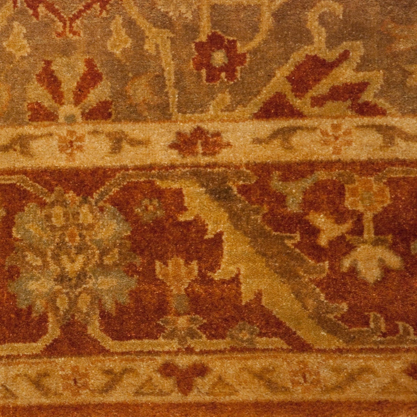 8x10 New Gold Wash Indian Oushak Design Carpet