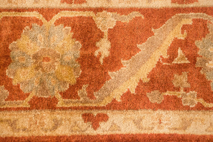 8.5x11.5 New Gold Wash Indian Oushak Design Carpet