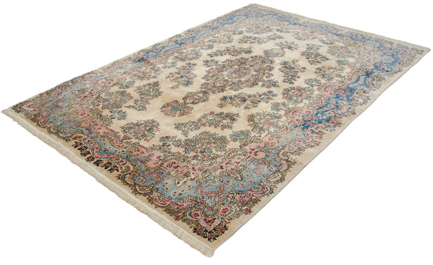 6x9 Vintage Fine Kerman Carpet