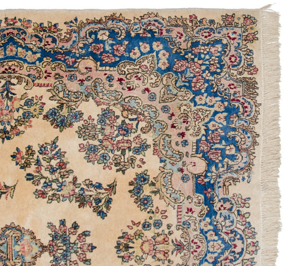 6x9 Vintage Fine Kerman Carpet