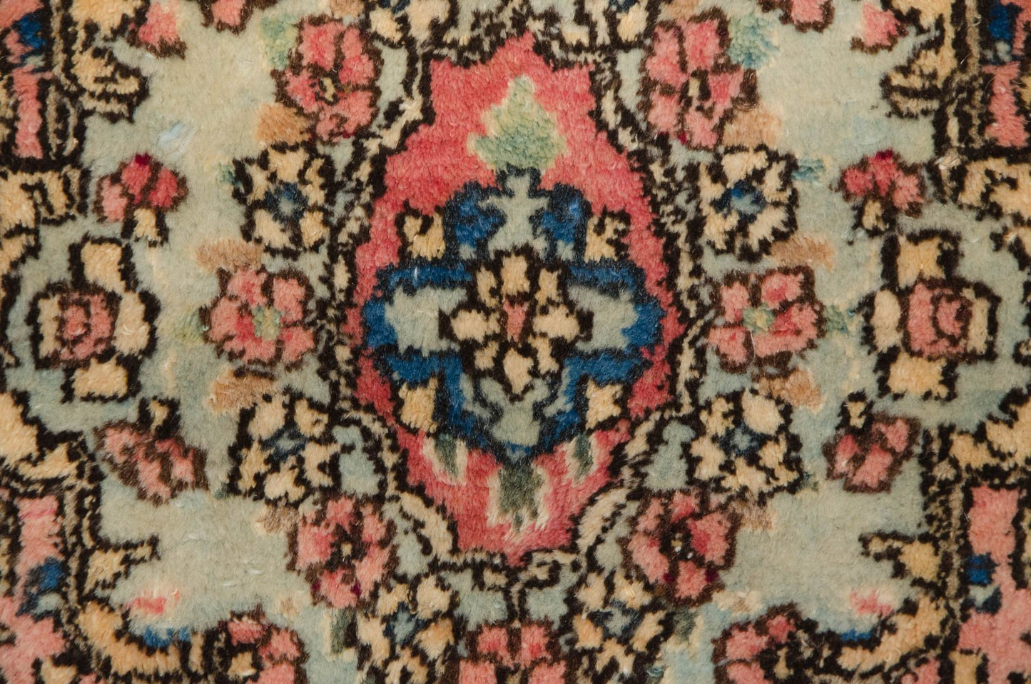 6x9 Vintage Fine Kerman Carpet