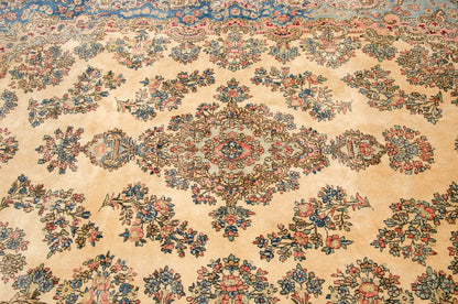 6x9 Vintage Fine Kerman Carpet