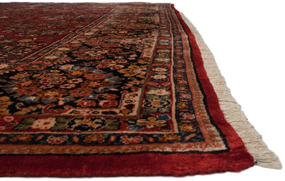 10.5x18.5 Vintage American Sarouk Carpet