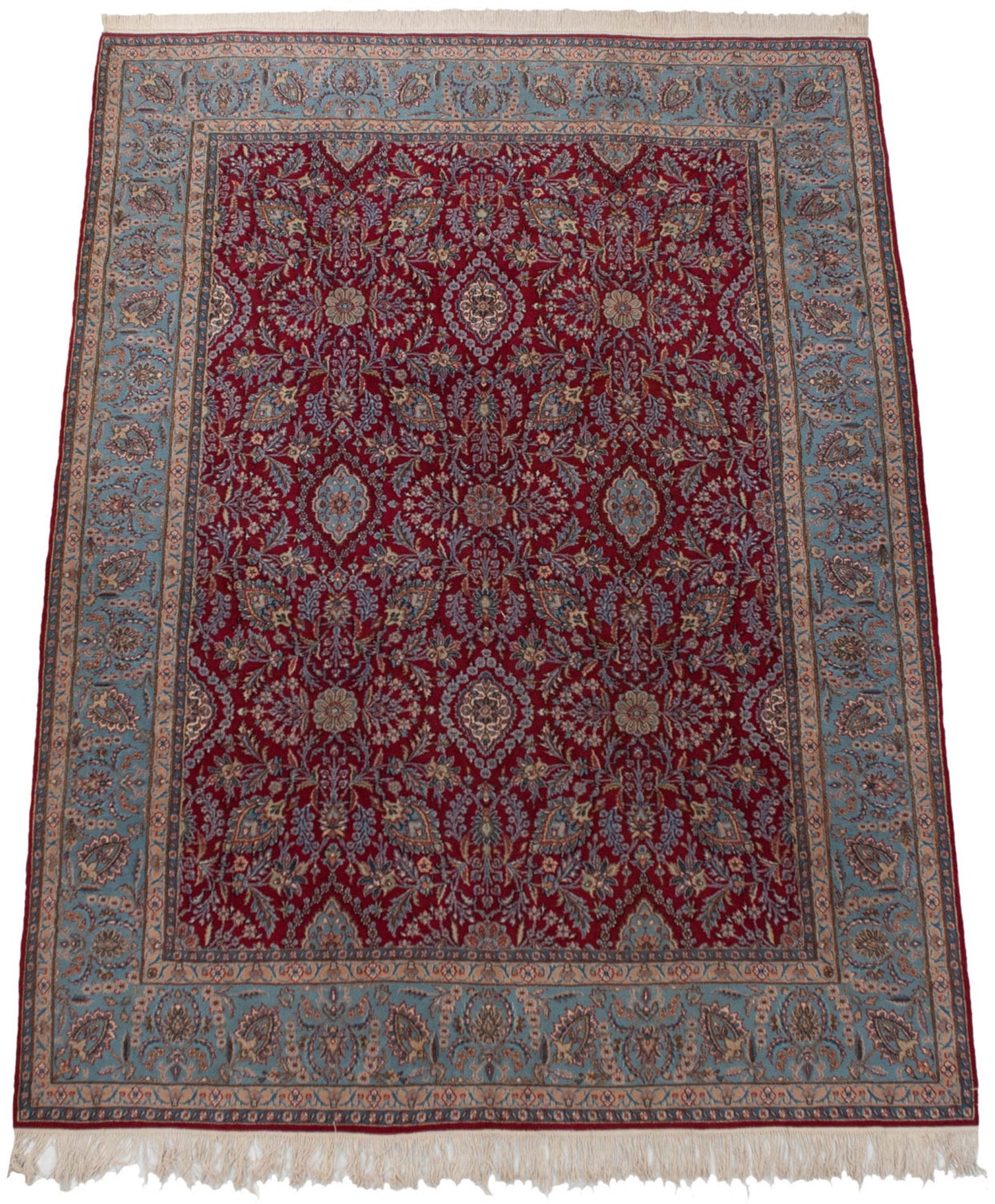 10x13.5 Vintage Kerman Carpet