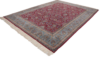 10x13.5 Vintage Kerman Carpet