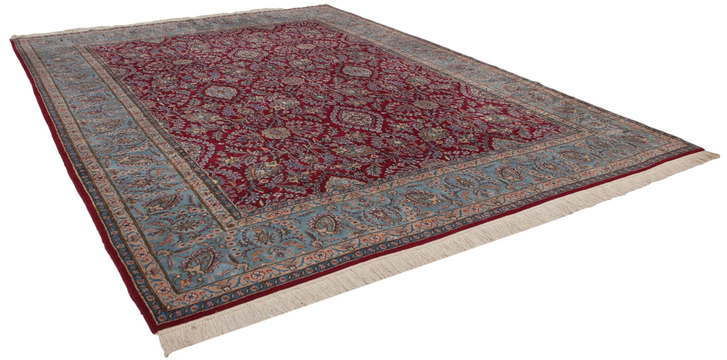 10x13.5 Vintage Kerman Carpet