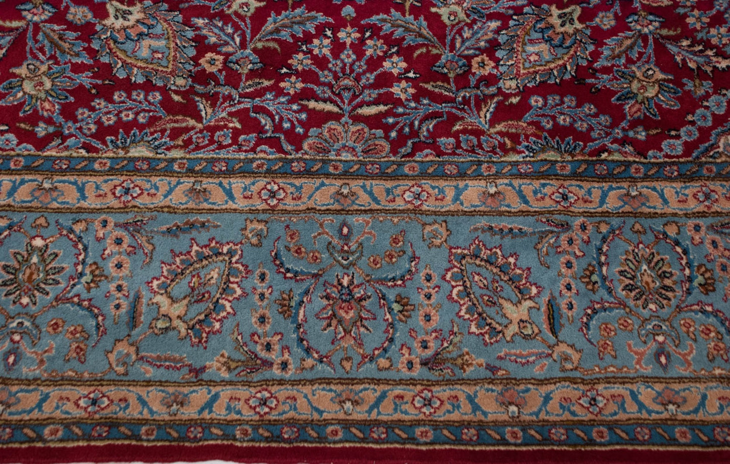 10x13.5 Vintage Kerman Carpet