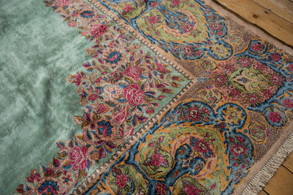 9.5x13.5 Vintage Kerman Carpet
