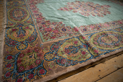 9.5x13.5 Vintage Kerman Carpet