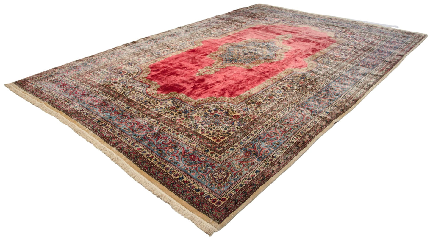 10x14.5 Vintage Fine Cyrus Crown® Kerman Carpet