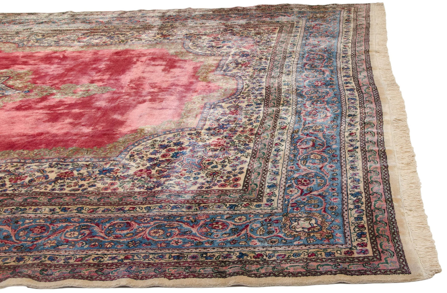 10x14.5 Vintage Fine Cyrus Crown® Kerman Carpet