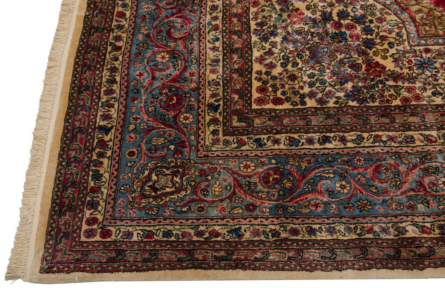 10x14.5 Vintage Fine Cyrus Crown® Kerman Carpet