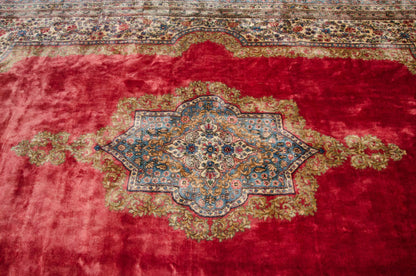 10x14.5 Vintage Fine Cyrus Crown® Kerman Carpet