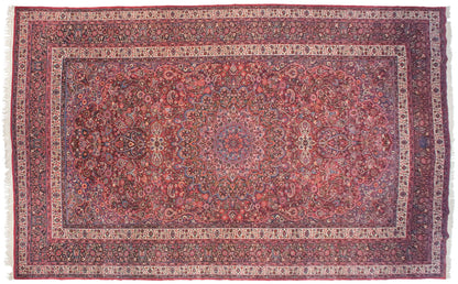 12x19.5 Vintage Fine Meshed Carpet