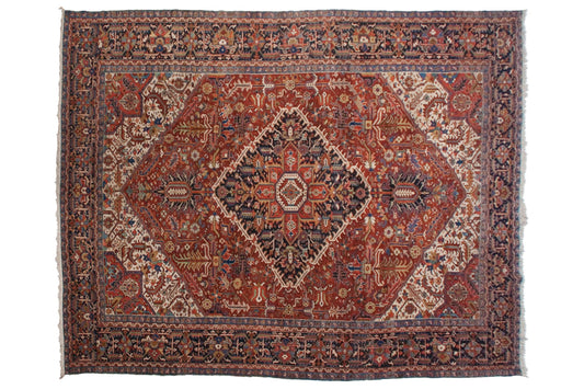 11.5x15.5 Vintage Bakshaish Carpet