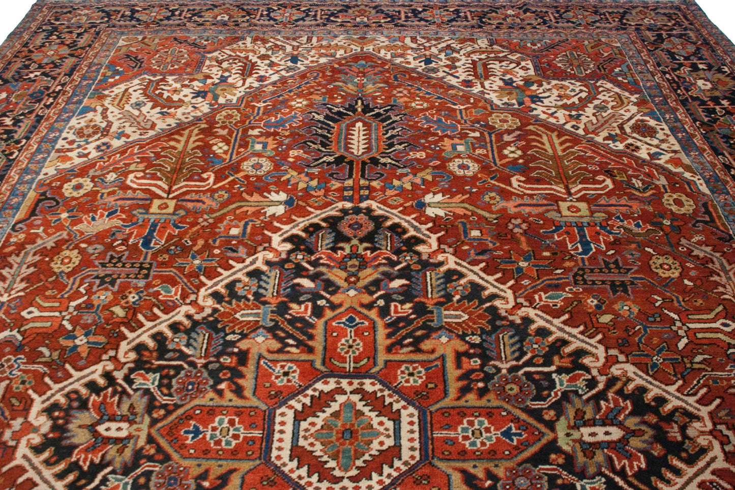 11.5x15.5 Vintage Bakshaish Carpet