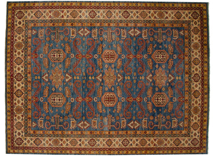 10x13 New Fine Pakistani Caucasian Design Carpet