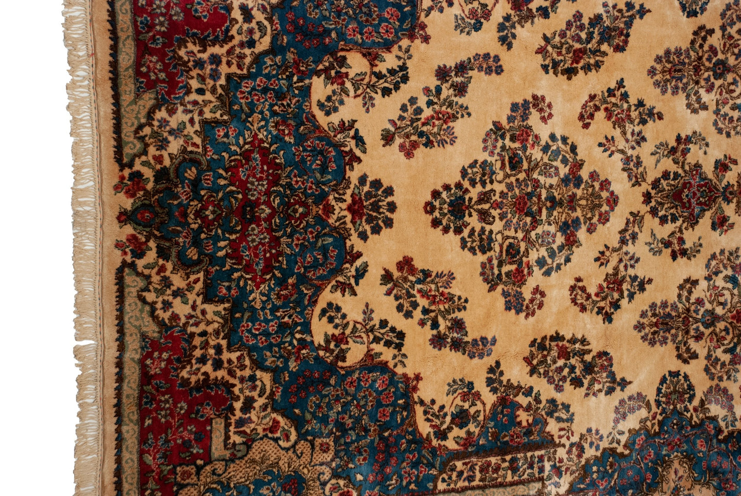 9x20 Vintage Kerman Carpet