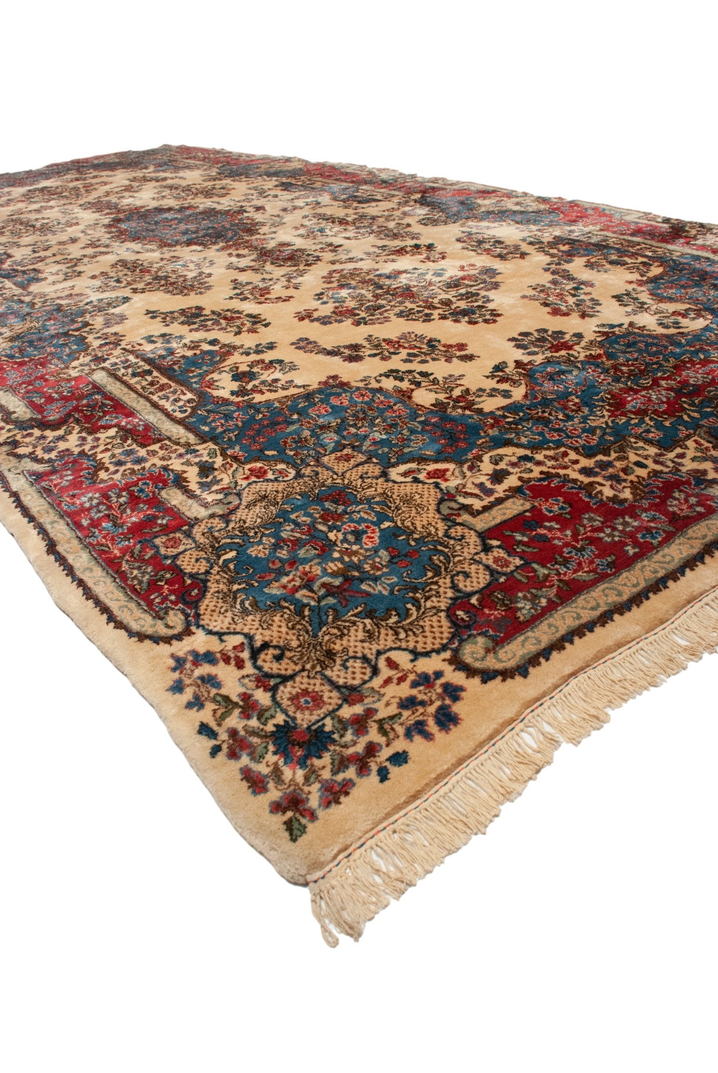 9x20 Vintage Kerman Carpet