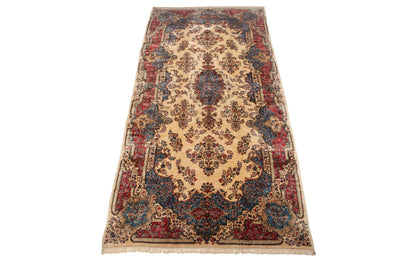 9x20 Vintage Kerman Carpet