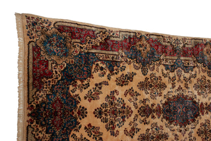 9x20 Vintage Kerman Carpet