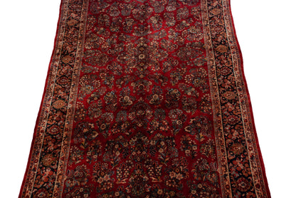 9x18 Vintage American Sarouk Carpet