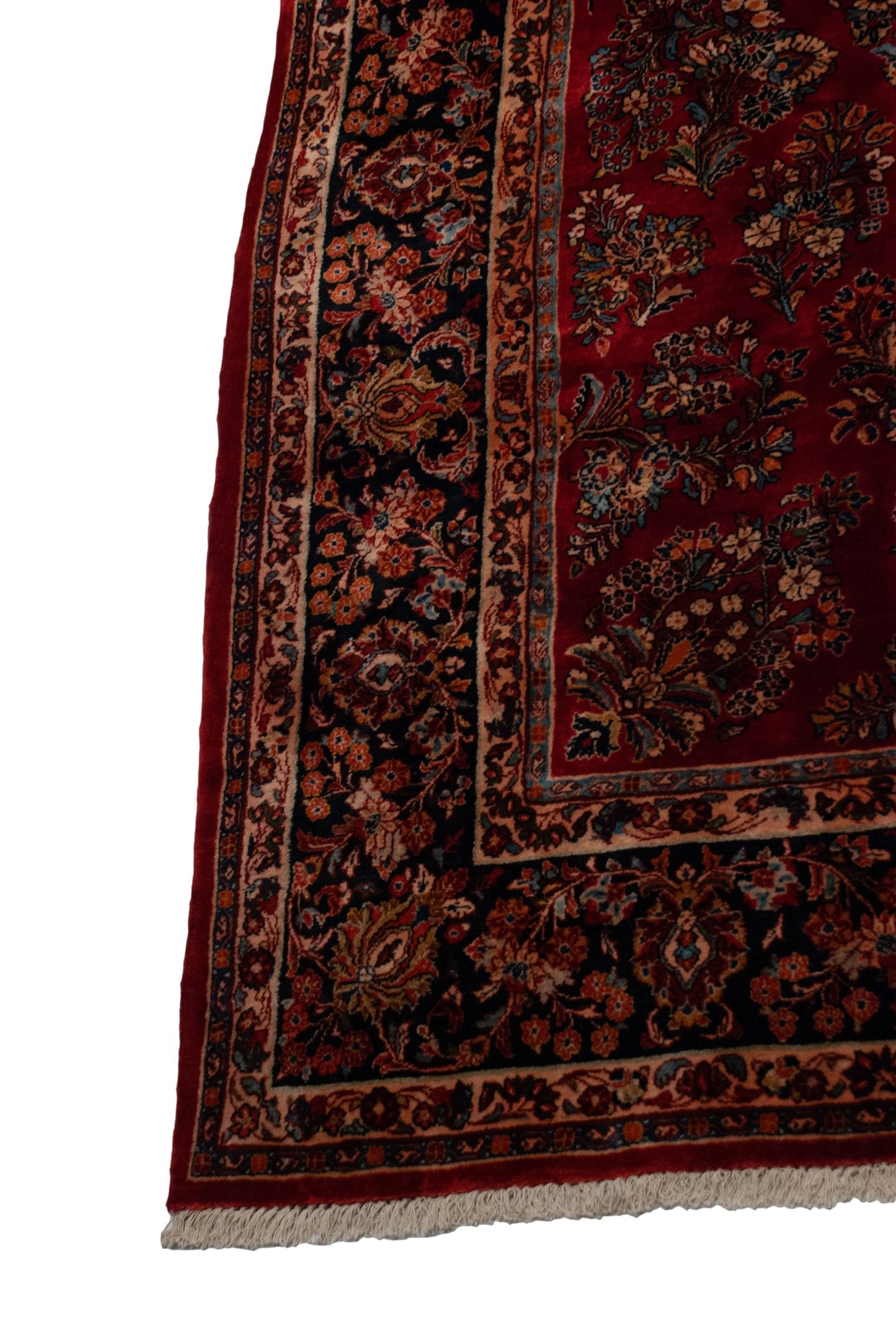 9x18 Vintage American Sarouk Carpet