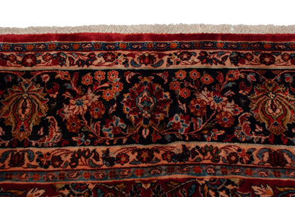 9x18 Vintage American Sarouk Carpet