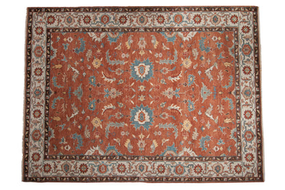 10x13.5 Indian Mahal Design Carpet