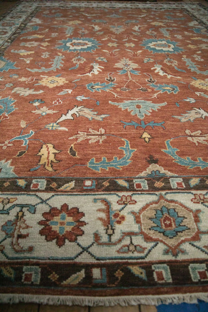 10x13.5 Indian Mahal Design Carpet