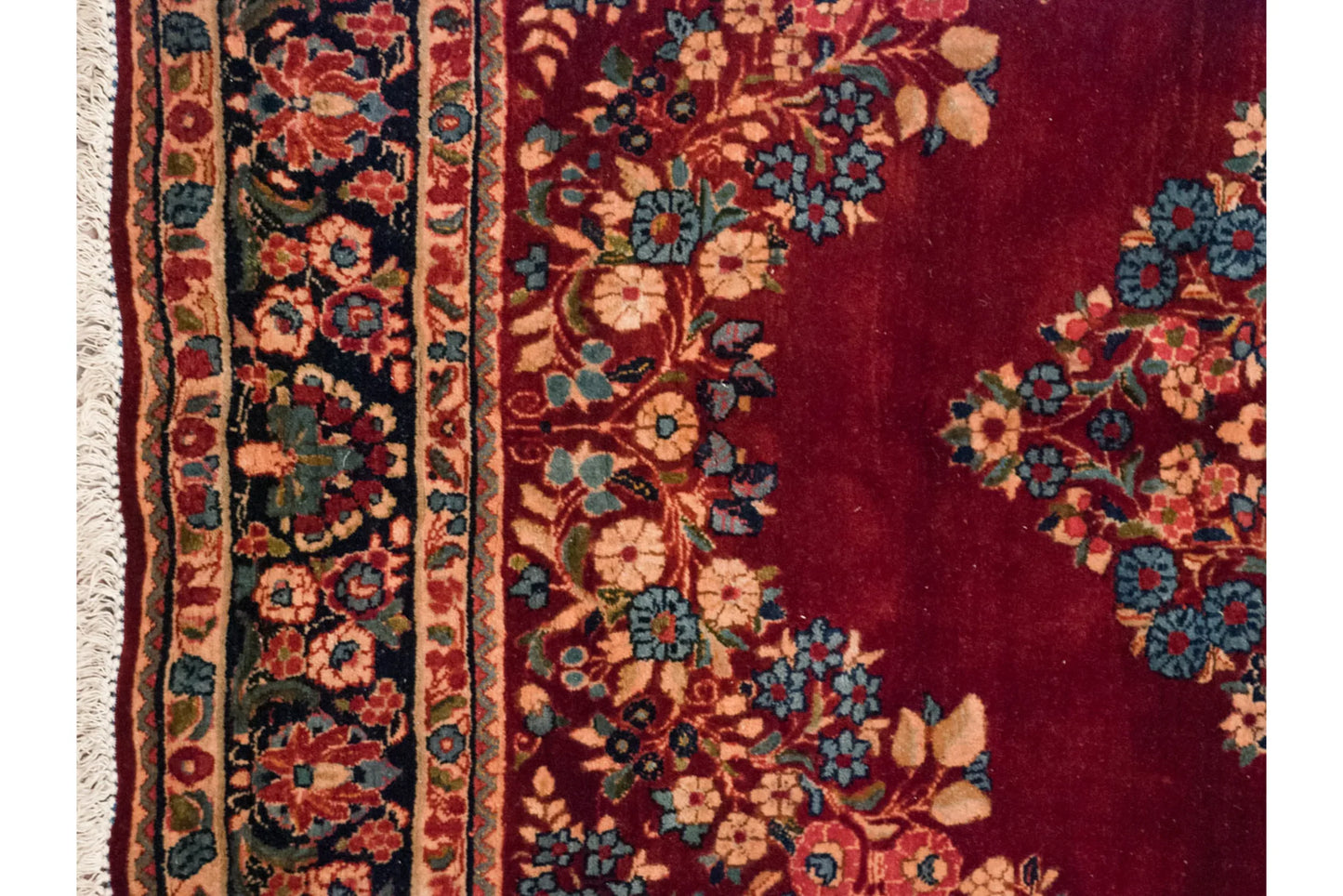 6x7.5 Vintage Sarouk Carpet