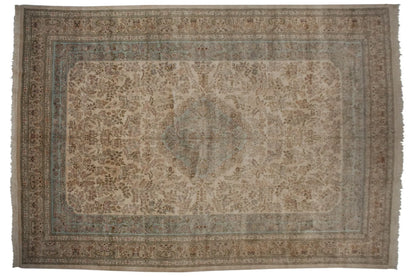 12x17.5 Vintage Tabriz Carpet