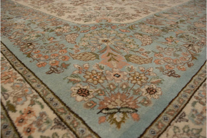 12x17.5 Vintage Tabriz Carpet