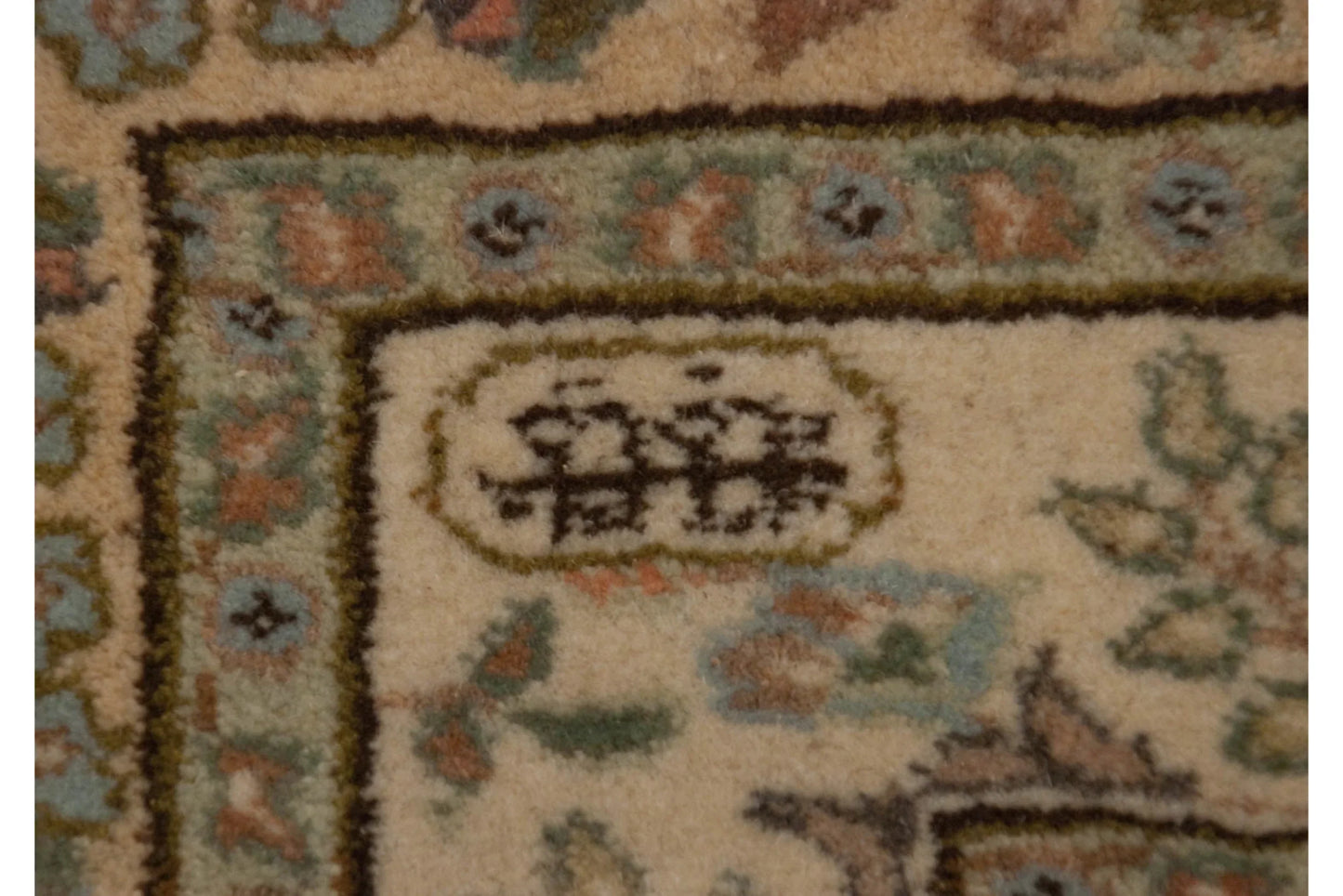 12x17.5 Vintage Tabriz Carpet