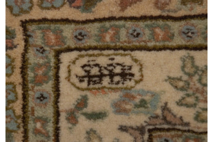 12x17.5 Vintage Tabriz Carpet