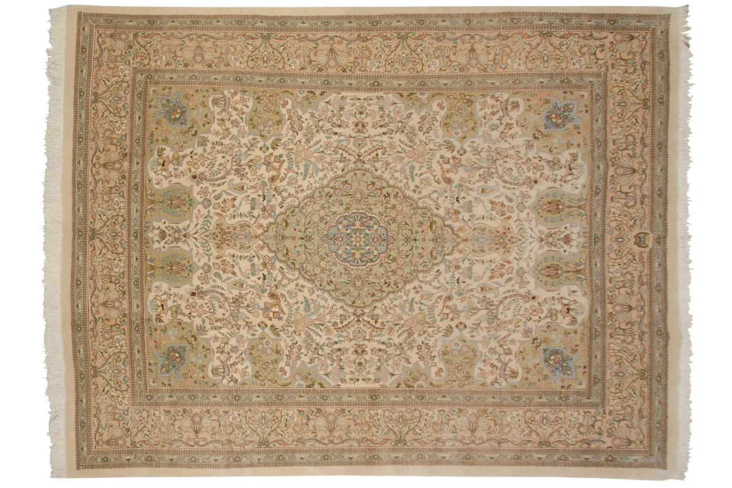 8.5x11 Vintage Tabriz Carpet