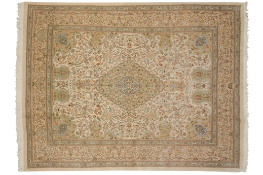8.5x11 Vintage Tabriz Carpet