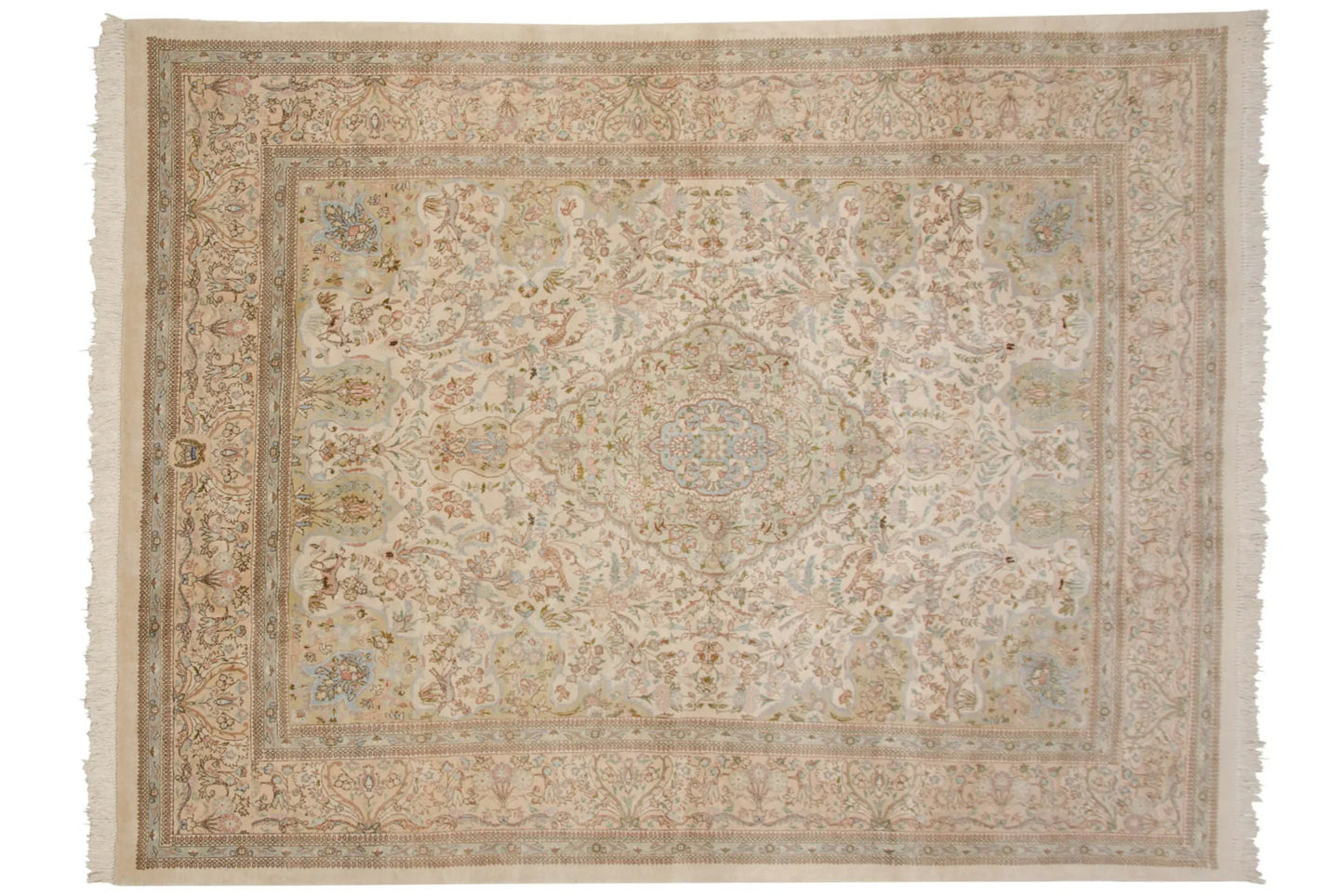 8.5x11 Vintage Tabriz Carpet