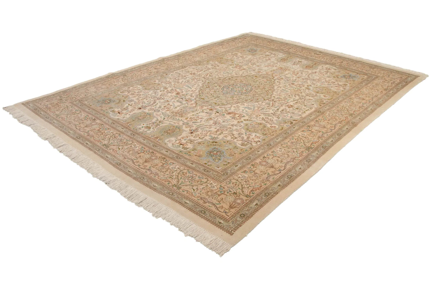 8.5x11 Vintage Tabriz Carpet
