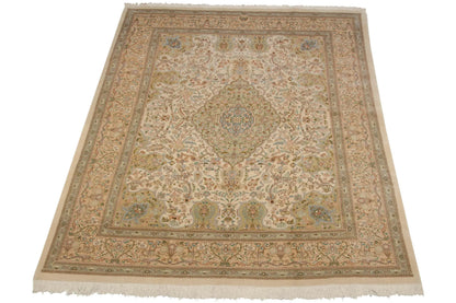 8.5x11 Vintage Tabriz Carpet