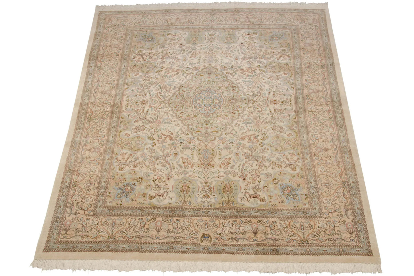 8.5x11 Vintage Tabriz Carpet
