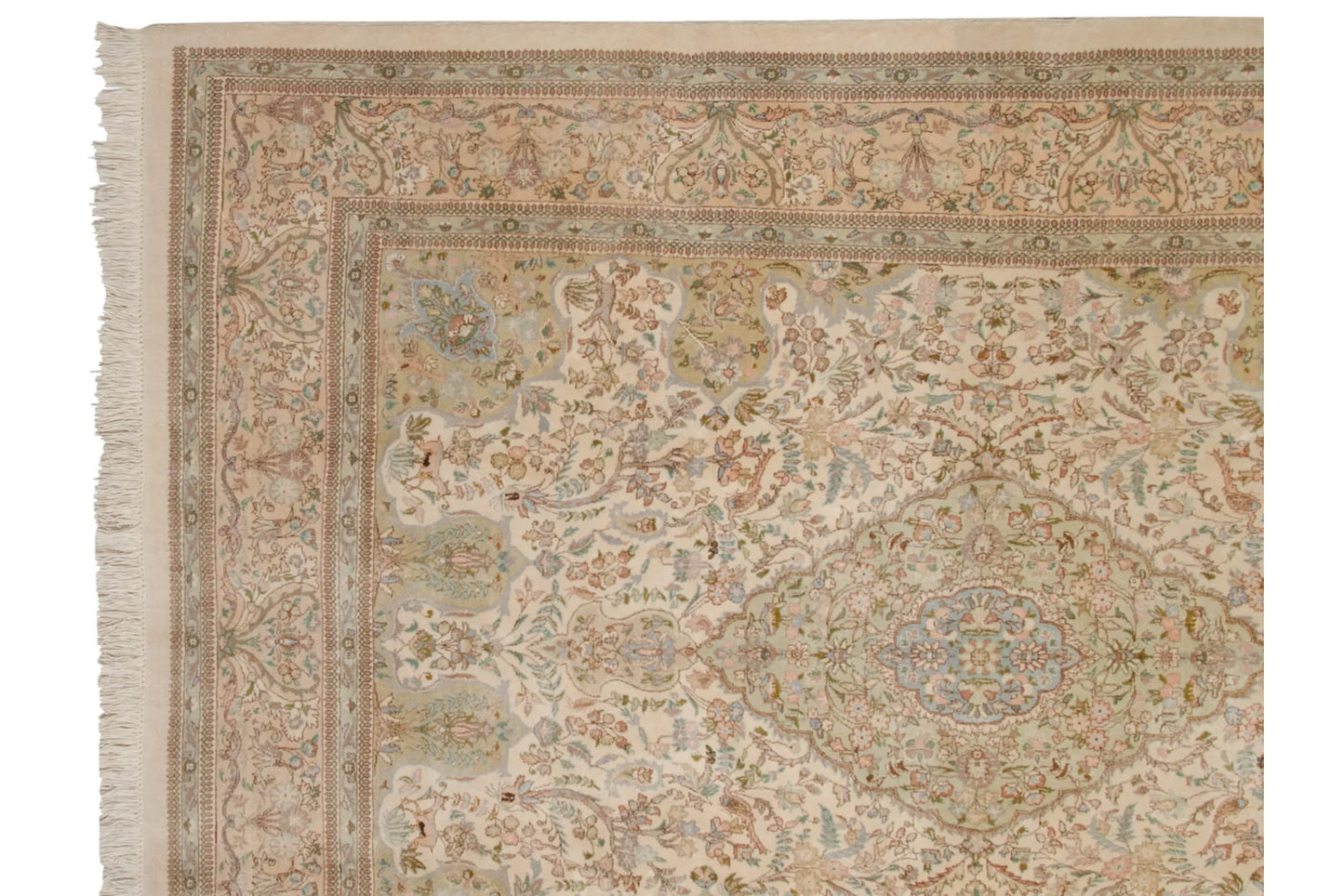 8.5x11 Vintage Tabriz Carpet