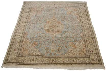 11.5x13 Vintage Tabriz Square Carpet