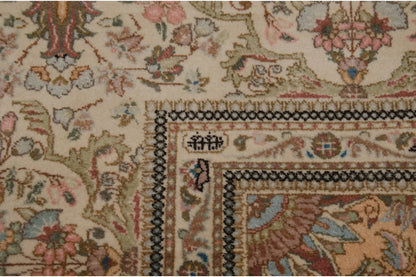 11.5x13 Vintage Tabriz Square Carpet