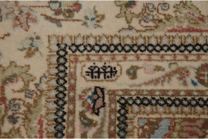 11.5x13 Vintage Tabriz Square Carpet
