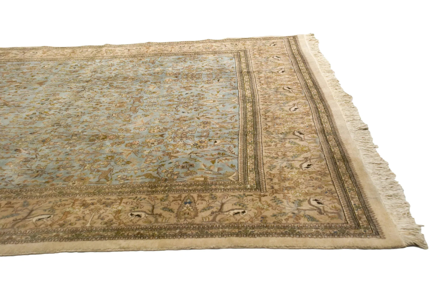 10x13 Vintage Tabriz Carpet